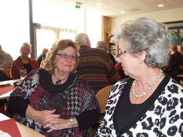 Bijeenkomst in verzorgingshuis Raffy in Breda januari 2014